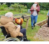 Une belle matinée au jardin